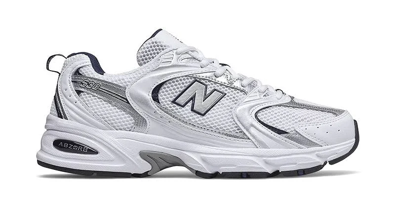 Women's 530 White/Natural Indigo, 9.5