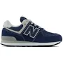 NEW BALANCE 574 NAVY - KIDS Blue / Kids 3 / Medium