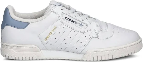 adidas - Powerphase leather-panelled low-top sneakers - unisex - Calf Leather/Rubber/Fabric - 5.5 - White