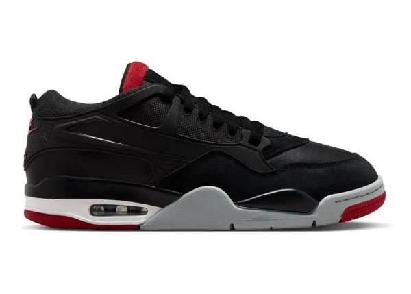 Air Jordan 4 RM Men (black / varsity red-wolf grey-white)