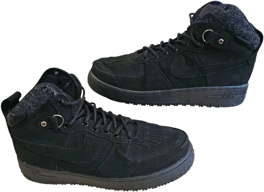 Nike Air Force 1 Duckboot Air Force Duck Boots Black Anthracite Mens