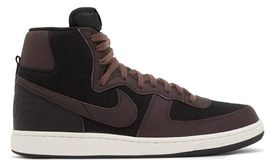 Nike Men's Terminator High Se Fd0651-001 Velvet Brown/white Sz 3-15