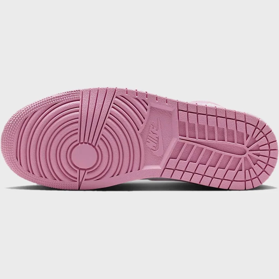 Jordan WMNS Air Jordan 1 Mid - Elemental Pink / Iced Carmine / Coconut Milk / Sail