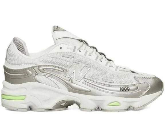 New Balance Men's 1000 Sneakers Silver / - White - Low-top sneakers - 8