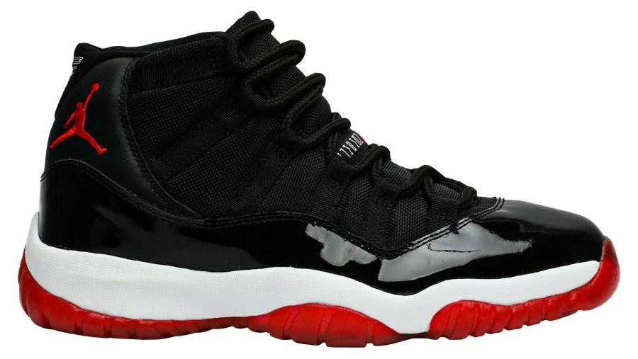 Air Jordan 11 Retro 'Bred' 2001 | Black | Men's Size 8