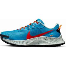 Nike Men's Blue/Red/White Pegasus Trail 3 'Laser Habanero ' Da8697-400
