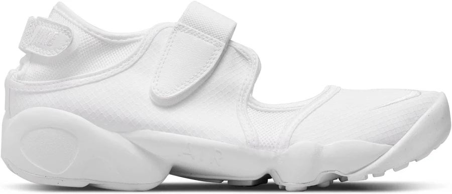 Women's Nike Air Rift Breathe - White / White - Pure Platinum - 8W