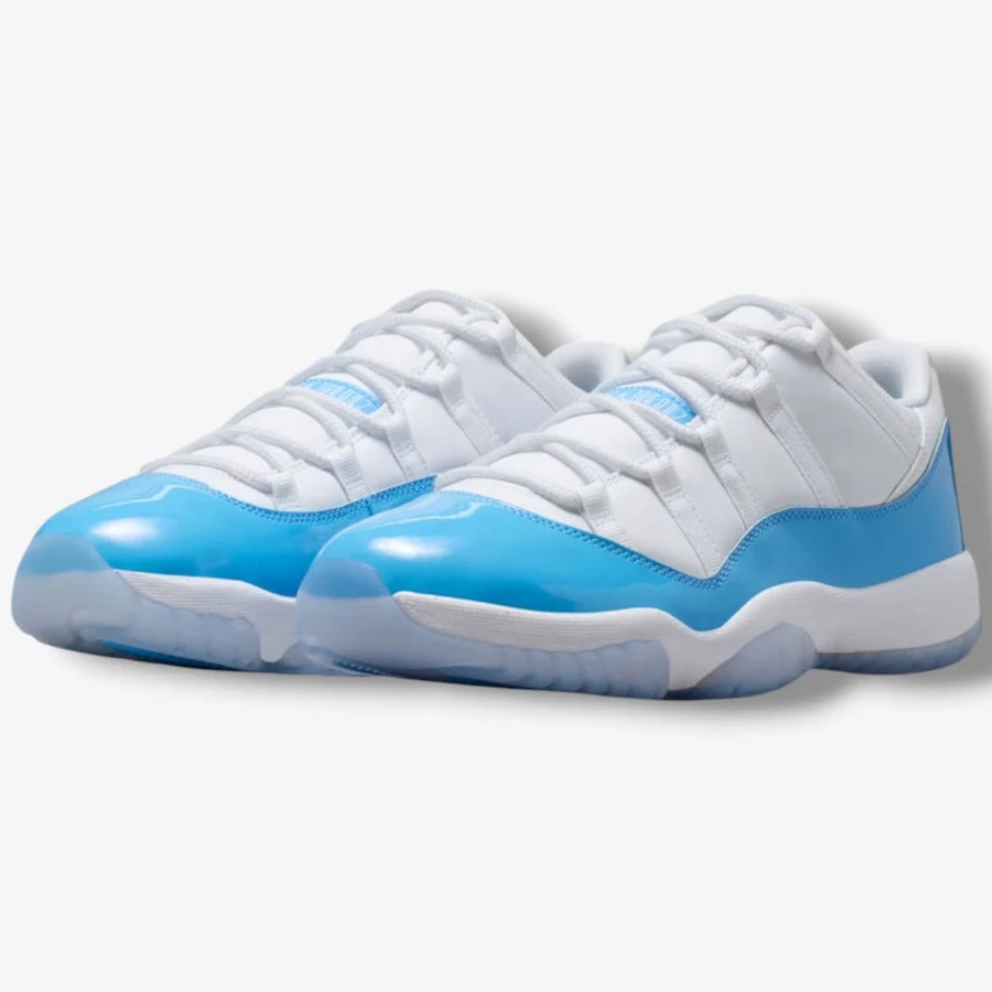 Air Jordan 11 Retro Low White University Blue Black FV5104-100