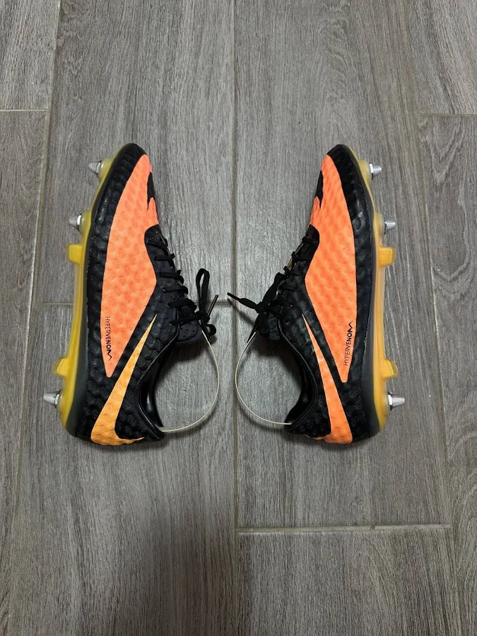 Nike Hypervenom Phantom 1 Acc Elite Black Citrus Soccer Cleats