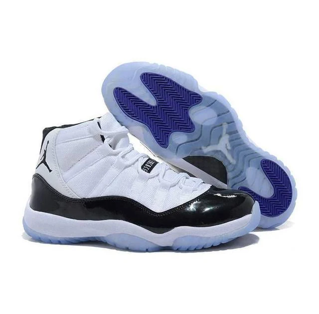 (Free Shipping) Jordan 11 XI Men Basketball Shoes Concord high / 10