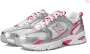 Balance 530 White Silver Metallic Dragonberry Pink U530rsb Women's