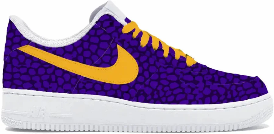 Nike Men's Los Angeles Grinch Air Force 1 Low Shoes