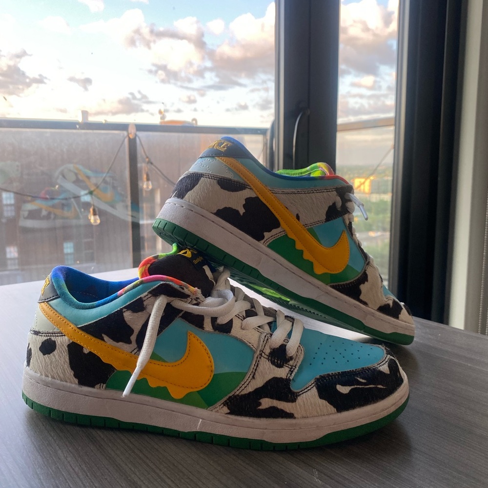 Nike SB Dunk Low Ben & Jerry's Chunky Dunky. Size-11 and good condition.