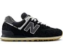 New Balance 574 'Black Cordura Suede' | Men's Size 4.5