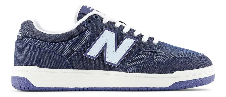 New Balance Men's BB480LDD Sneaker Dark Denim/Light Blue 4.5 D