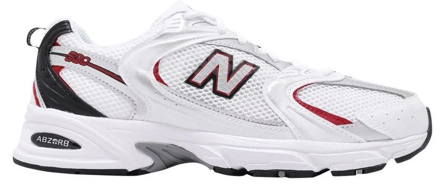 New Balance 530 'White Silver Red' | Men's Size 5