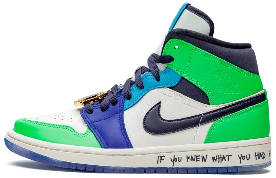 Air Jordan 1 Mid SE Fearless Melody Ehsani Women's Sneakers