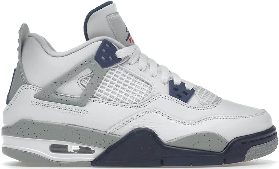 Nike Air Jordan 4 Retro Midnight Navy (Youth)