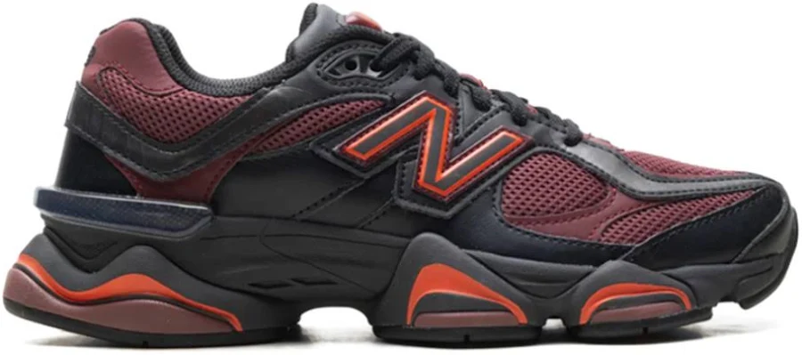 Balance 9060 Black Red Men's Sneakers