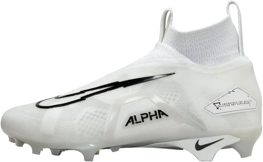 Nike Alpha Menace Elite 3 Football Cleats - White