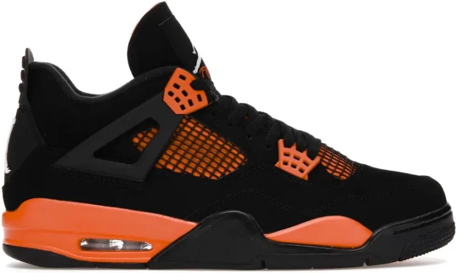 Air Jordan 4 Orange Thunder Shoes Sneakers