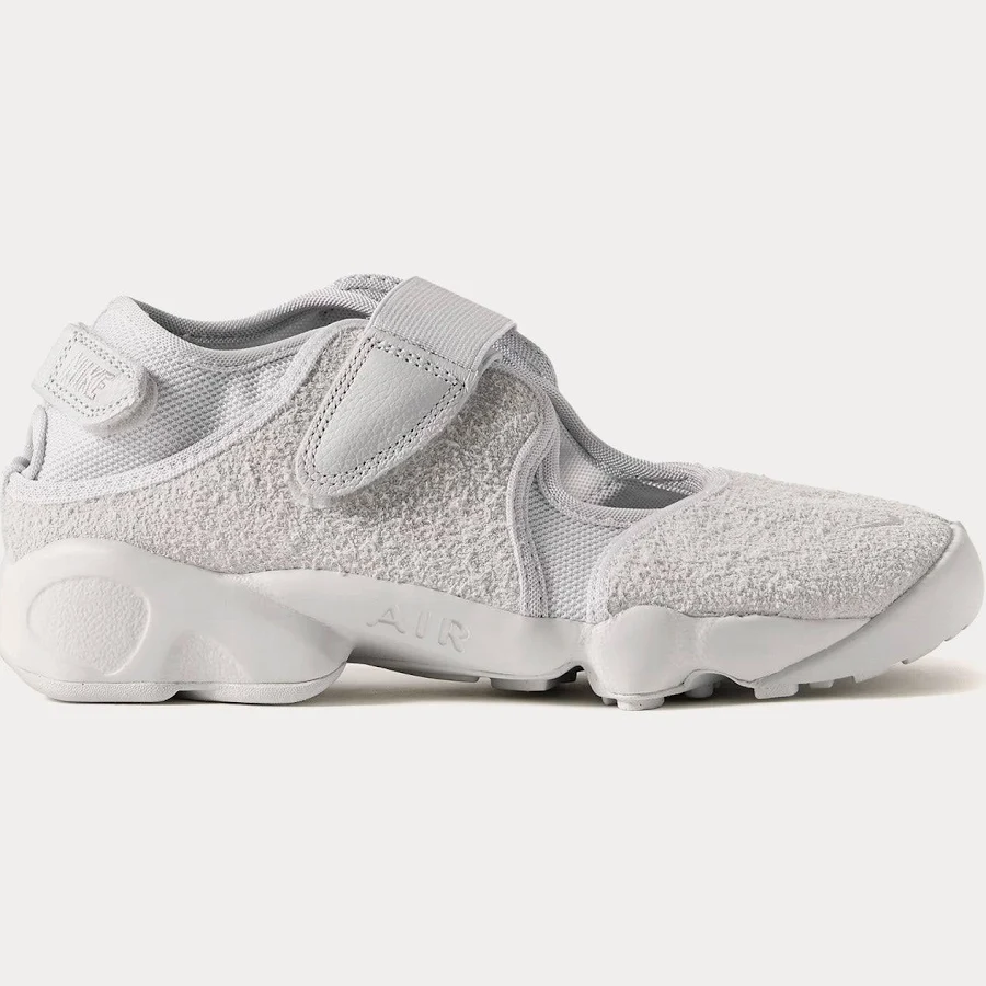 Nike Air Rift Suede Photon Dust / Summit White Slip On Sneakers White / Net-a-Porter - US / US
