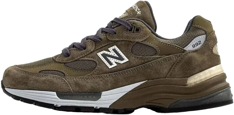 New Balance 992 "dark Camo" Men Sneakers - Dark Camo/covert Green