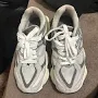 New Balance Shoes | New Balance 9060 Rain Cloud Grey M 4.5 / W 6 | Color: Cream/Silver | Size: 6 | Ggh's Closet