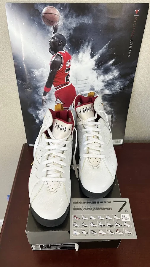 Jordan 7 Retro 'cardinal' 2006