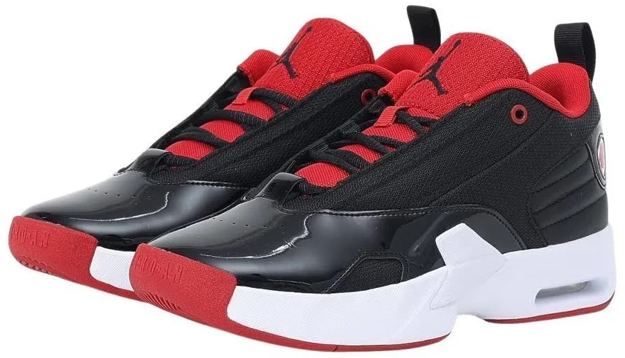 Nike Jordan Max Aura 6 Black White Gym Red Fq8298-006 Men's Size Oki