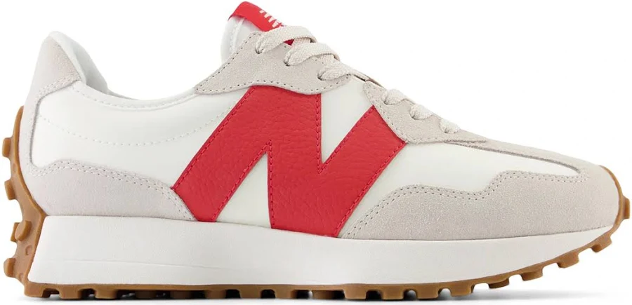 (W) New Balance 327 'Moonbeam True Red' Zapatillas Rojas y Crema. WS327GC US 6W
