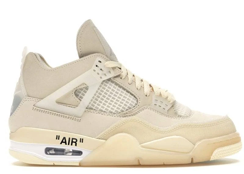 Air Jordan 4 Retro Off-White Sail (W) Uk 4 / New