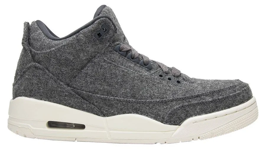 Air Jordan Men's 3 Retro Wool