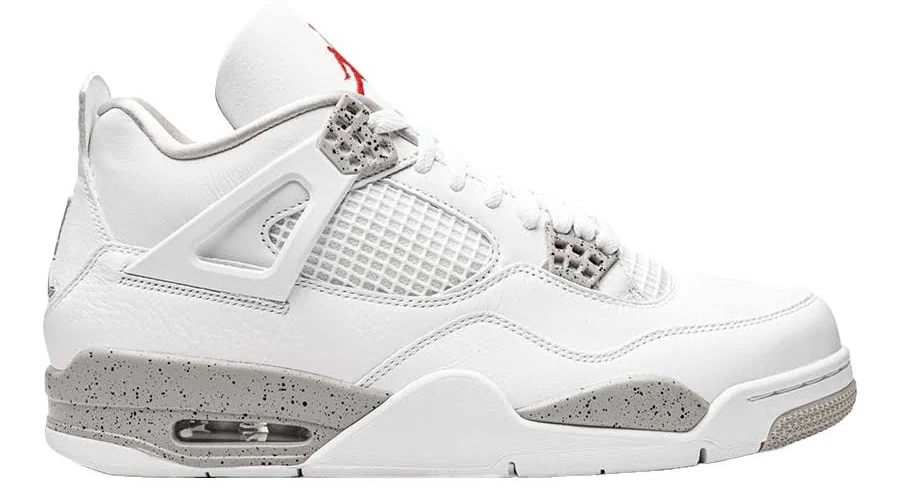 Jordan Air 4 Retro Oreo Men Sneakers - White