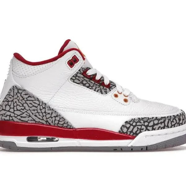 Jordan 3 Retro Cardinal (GS)