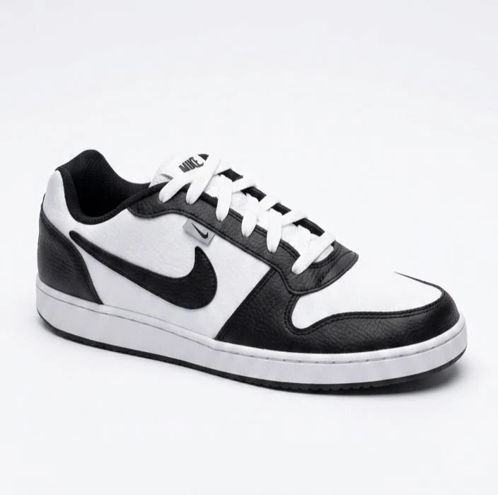 Nike Ebernon Low PRM `White Black Wolf Grey` AQ1774-102 Size 10.5