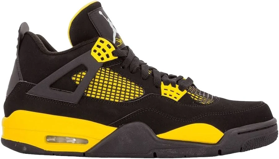 Jordan Air 4 Retro Thunder Men Sneakers - Black