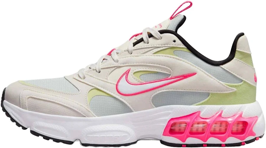 Nike Zoom Air Fire Women Sneakers - Light Silver/hyper Pink/olive Aura