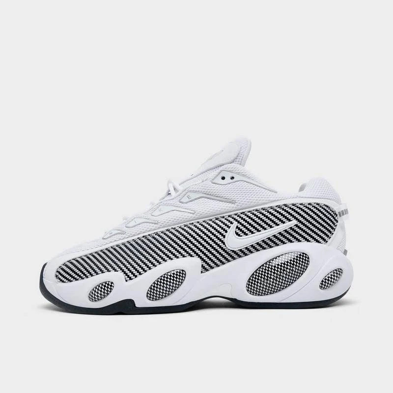 NIKE Men's Nike NOCTA Glide Casual Shoes - DM0879-101/White/White/Black/University Gold - 8.5