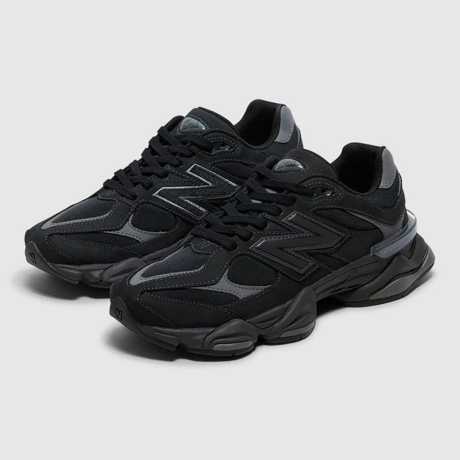 New Balance 9060 Sneaker (Black / Castlerock - 9)