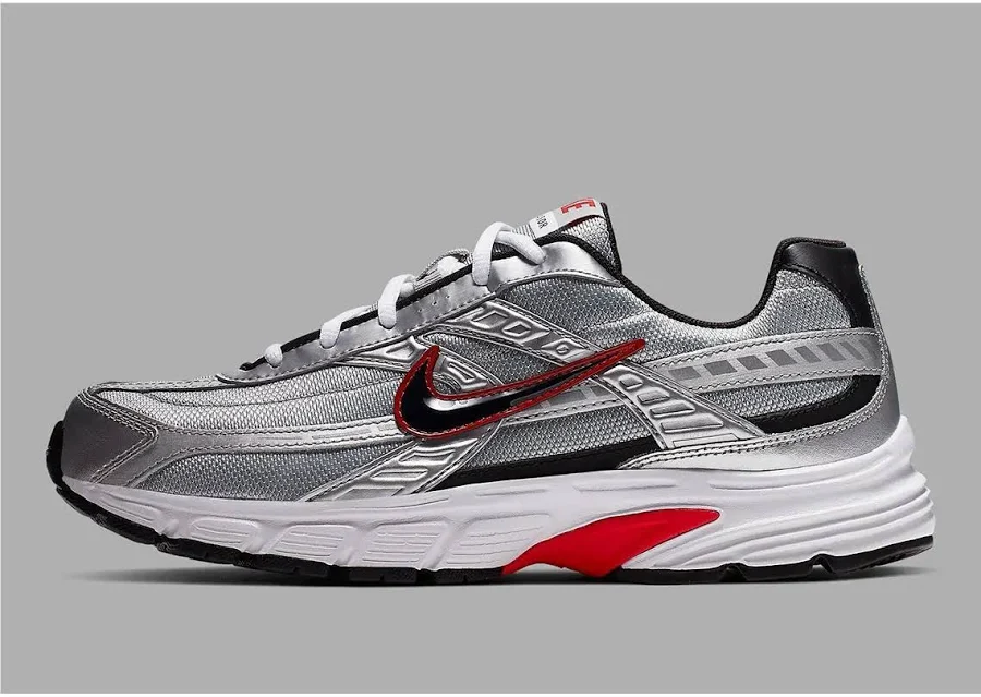 Initiator Mens Athletic Running Shoes Sneakers Gray Red Black 394055-001 13 by Nike