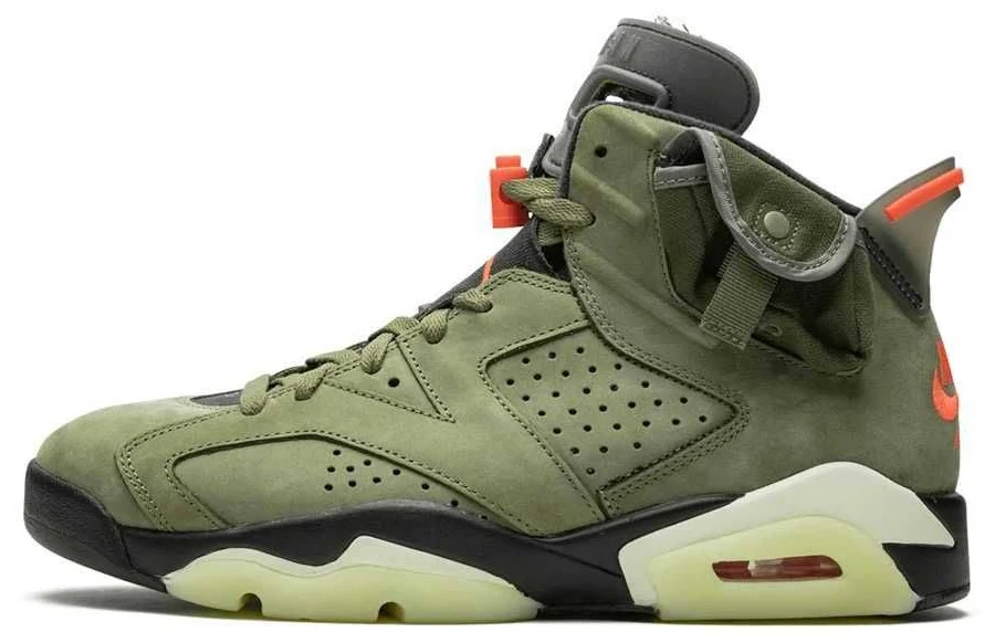 Travis Scott × Nike Air Jordan 6 Retro "Medium Olive"