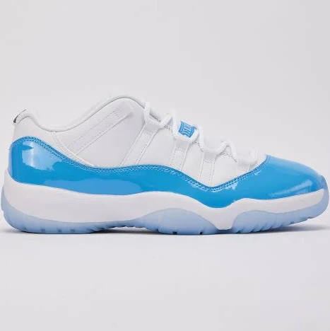 mens Jordan Air Jordan 11 Retro Low 'University Blue'