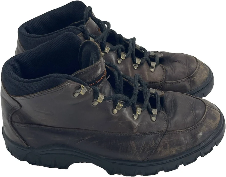 Nike Acg Brown Leather Hiking Boots Men’s Size 10.5. Used. {73}.