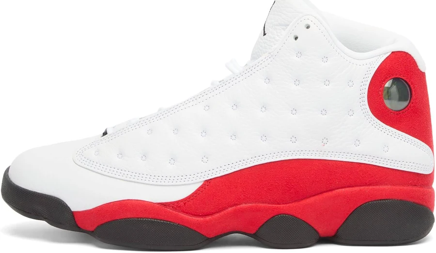 Air Jordan Men's 13 Retro Sneaker in White/Black/True Red, Size UK 10 | END Clothing