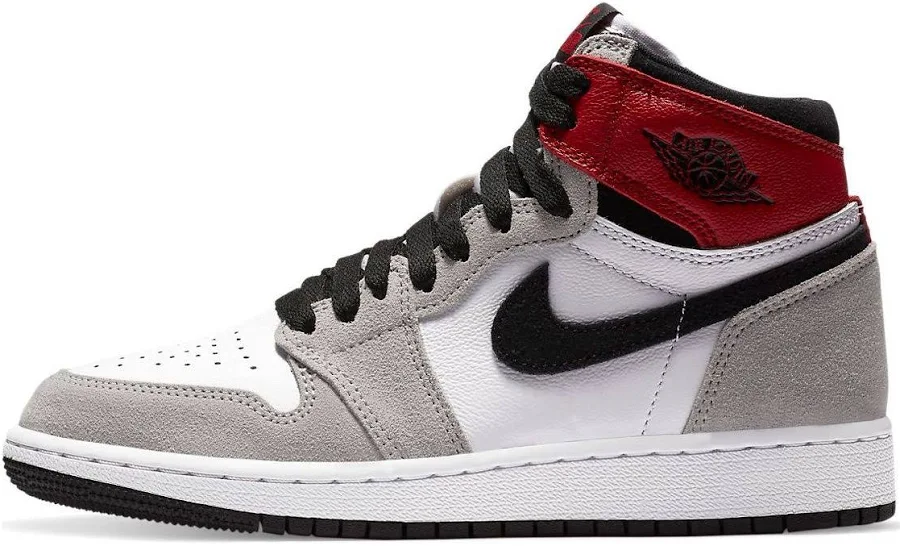 Jordan Air 1 Retro High Og - White/black/light Smoke Grey