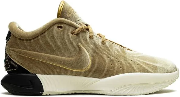 Nike - LeBron 21 EP "The Shop Nobility sneakers - men - Rubber/Fabric/Fabric - 10 - Gold