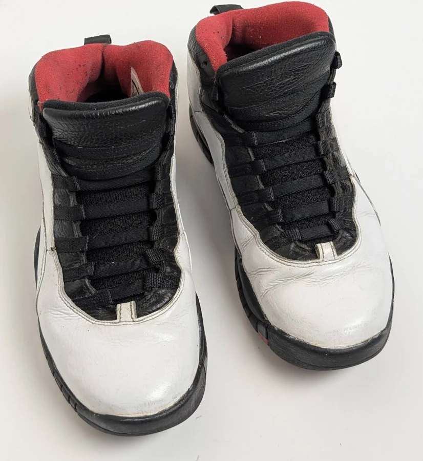 Nike Air Jordan 10 Retro "chicago" 2015 White Black Red Size 10