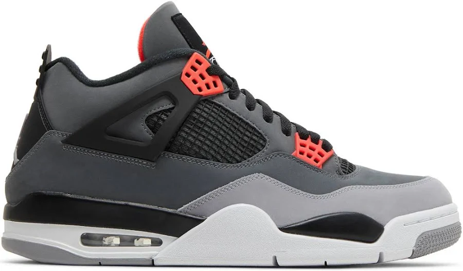 Air Jordan 4 'Infrared 23' Retro en Rojo Infrared DH6927-061 US 11.5