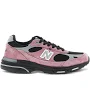 New Balance - 993 reflective-logo sneakers - women - Suede/Mesh/Fabric/Rubber - 4.5 - Pink